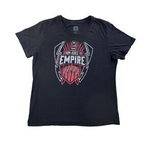 Empire Graphic Tee - Black and Red Women’s Top
